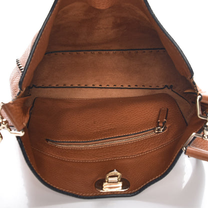 Valentino Garavani Pebbled Calfskin Large Rockstud Flip-Lock Messenger Bag Light Cuir 7 of 11