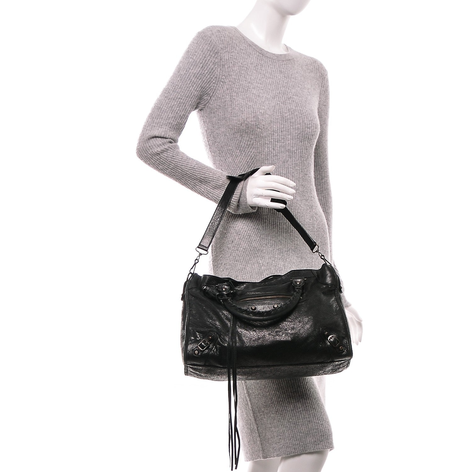 Balenciaga Agneau Classic Hardware City Black 2 of 6