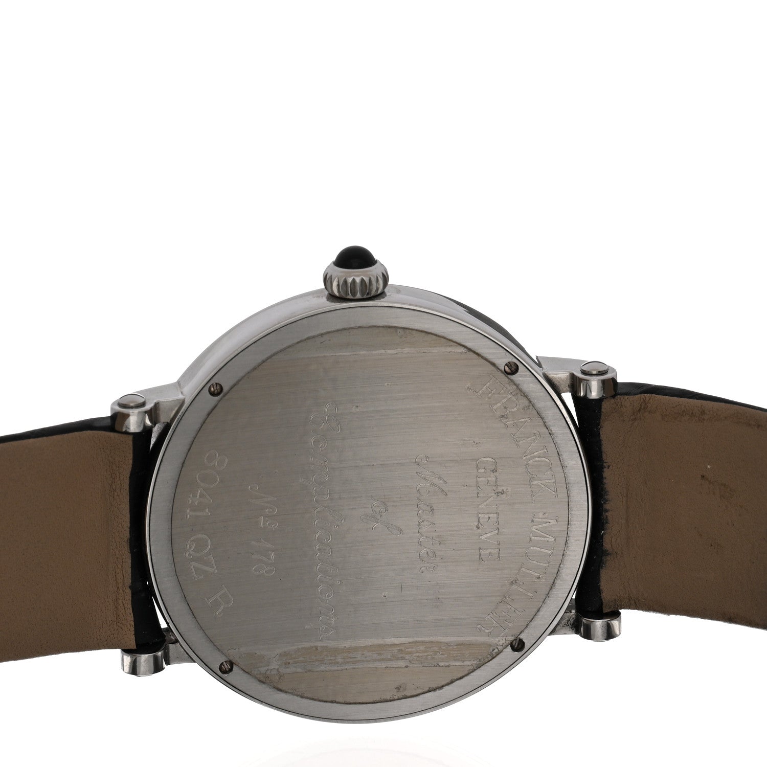 Franck Muller Stainless Steel Alligator 39mm Round Classic Quartz Watch 8041QZR 4 of 5