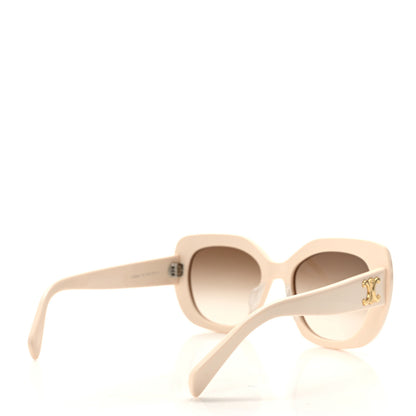 Celine Acetate Triomphe 01 Sunglasses CL 40226U White 4 of 8