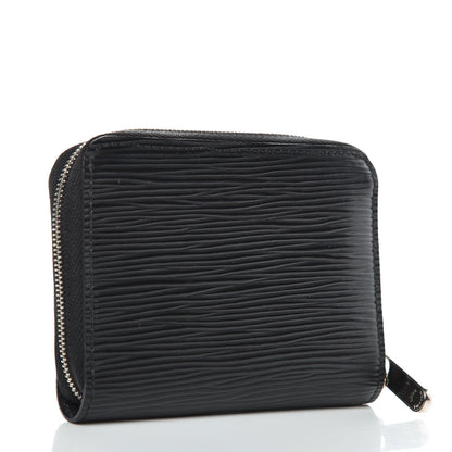 Louis Vuitton Epi Zippy Coin Purse Black 3 of 6