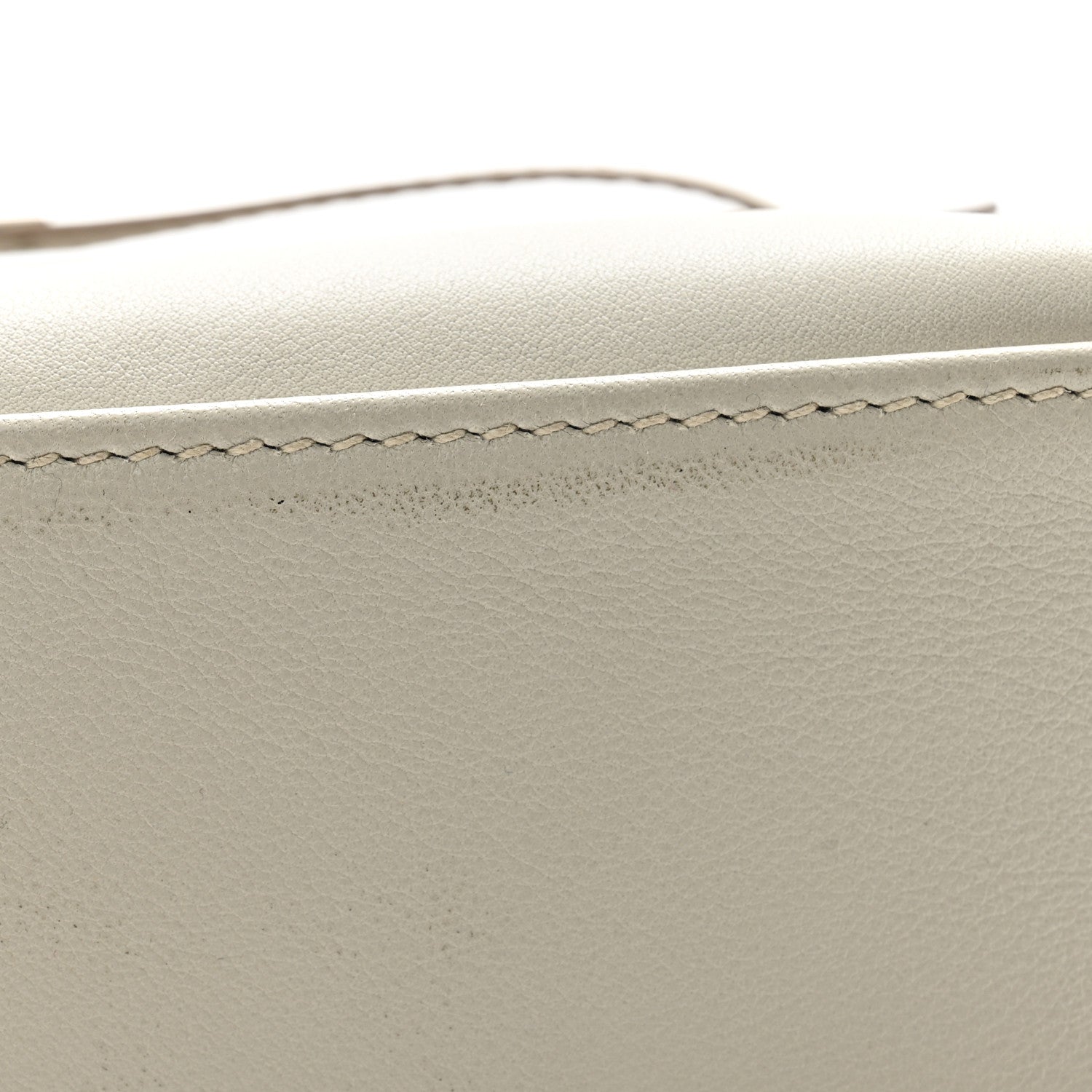 Hermes Evercalf Kelly Pochette Clutch Gris Perle 9 of 11