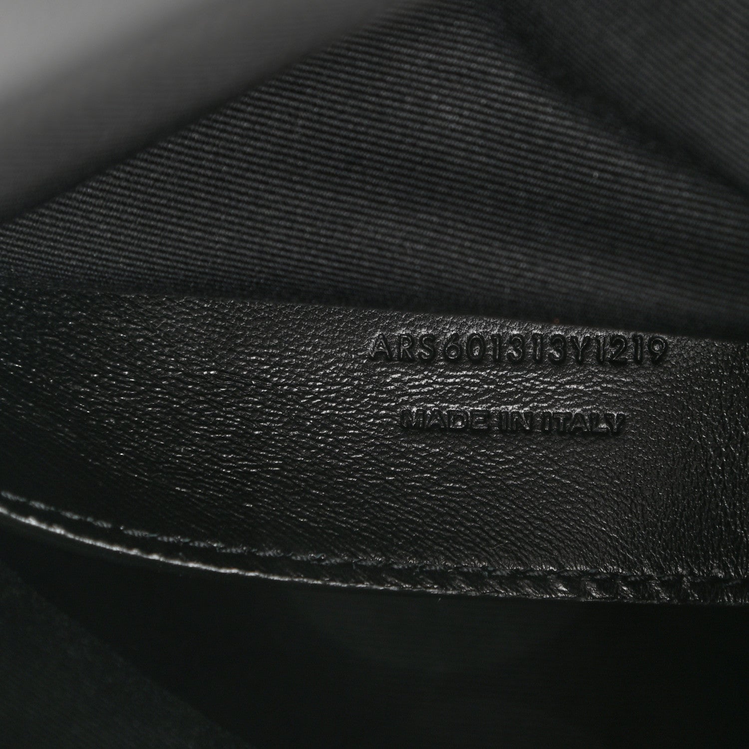 Saint Laurent Grain De Poudre West Hollywood Monogram Fold Over Clutch Black 7 of 8