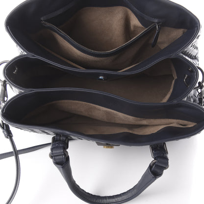 Bottega Veneta Light Calf Intrecciato Small Roma Light Tourmaline 4 of 8