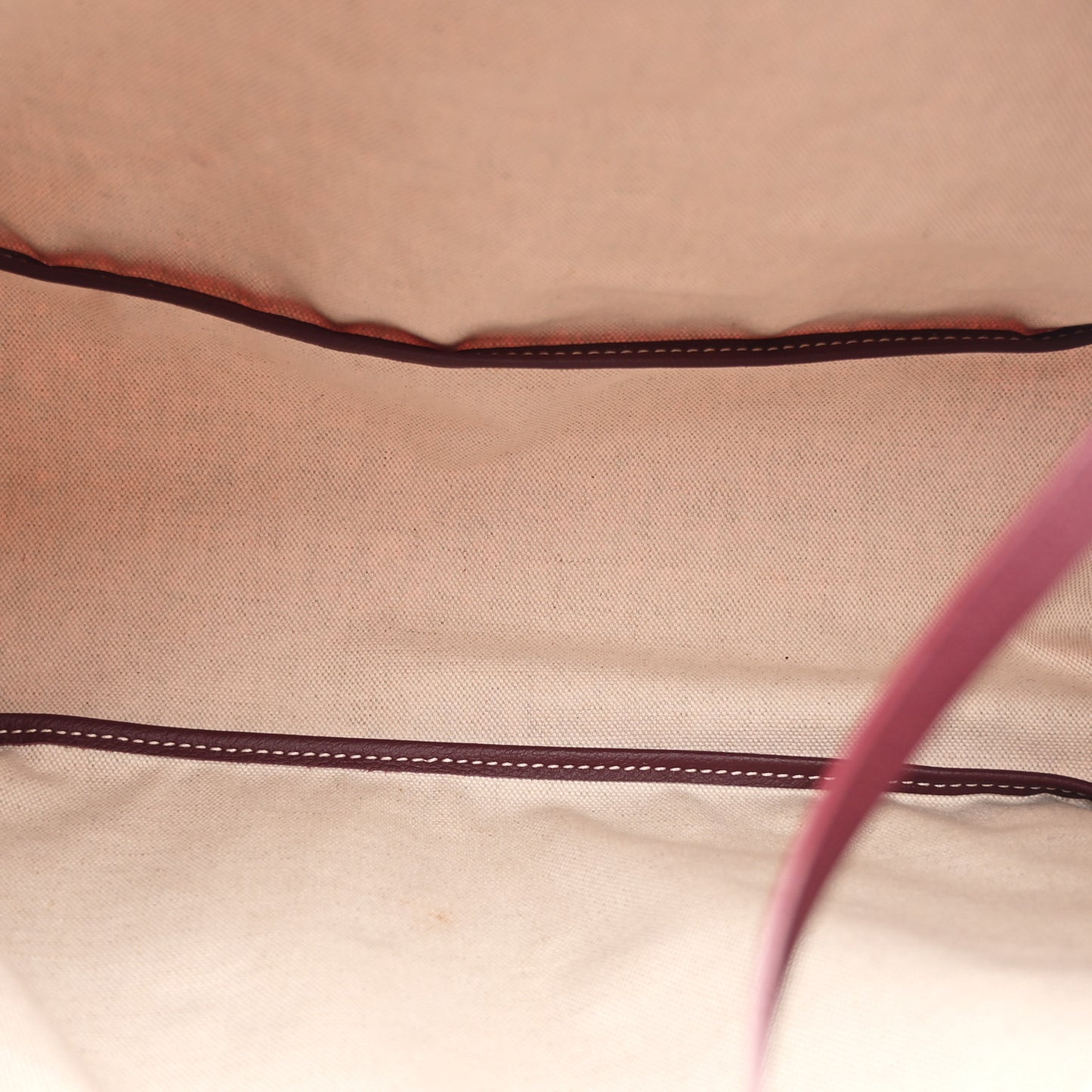 Goyardine Boheme Hobo Burgundy