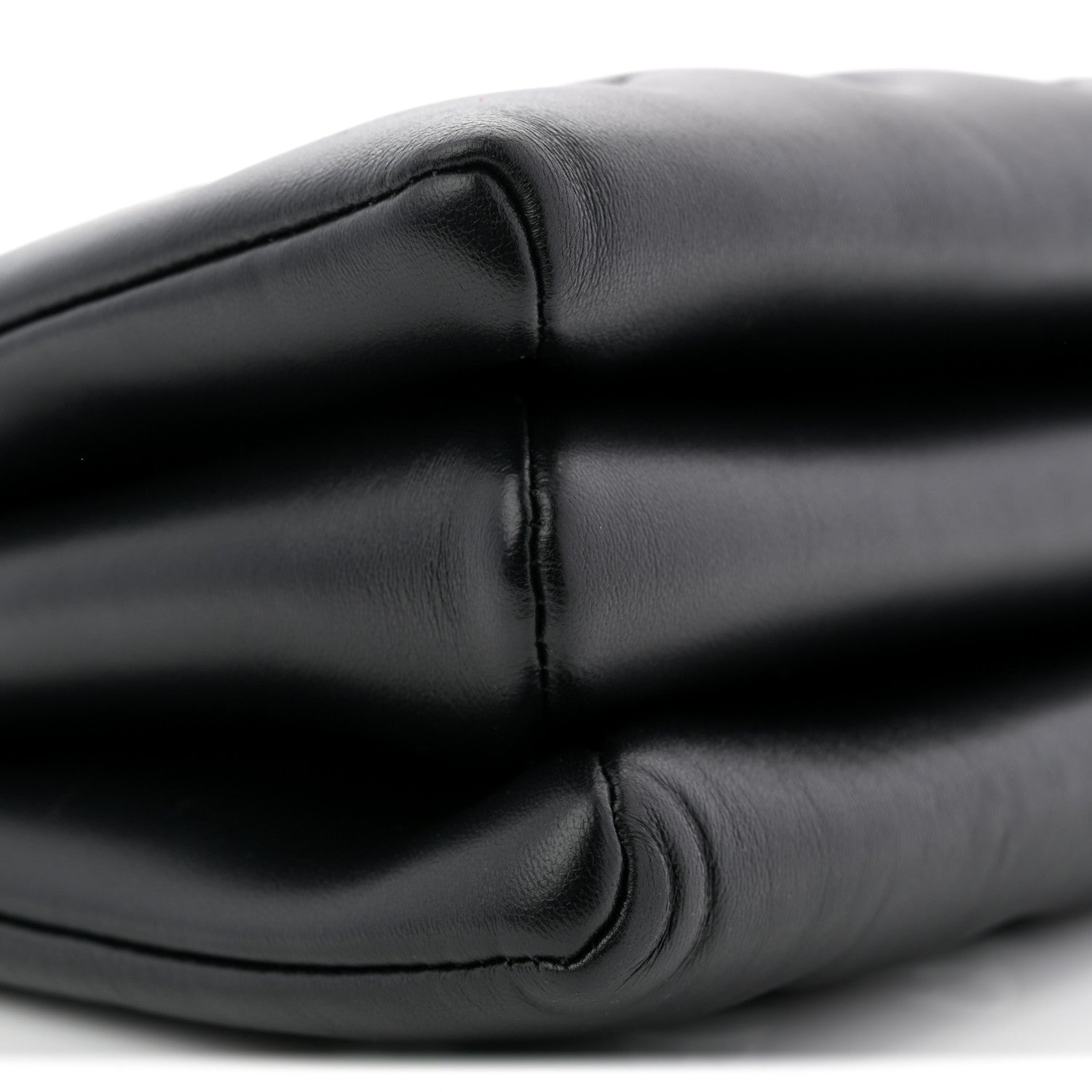 Louis Vuitton Lambskin Embossed Monogram Coussin PM Black White 8 of 10