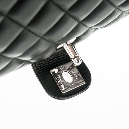 Chanel Lambskin Quilted Framed Clutch Black 8 of 8