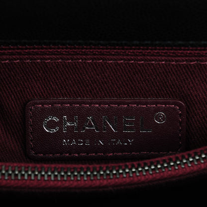Chanel Caviar Quilted Medium Coco Handle Flap Black 7 of 8