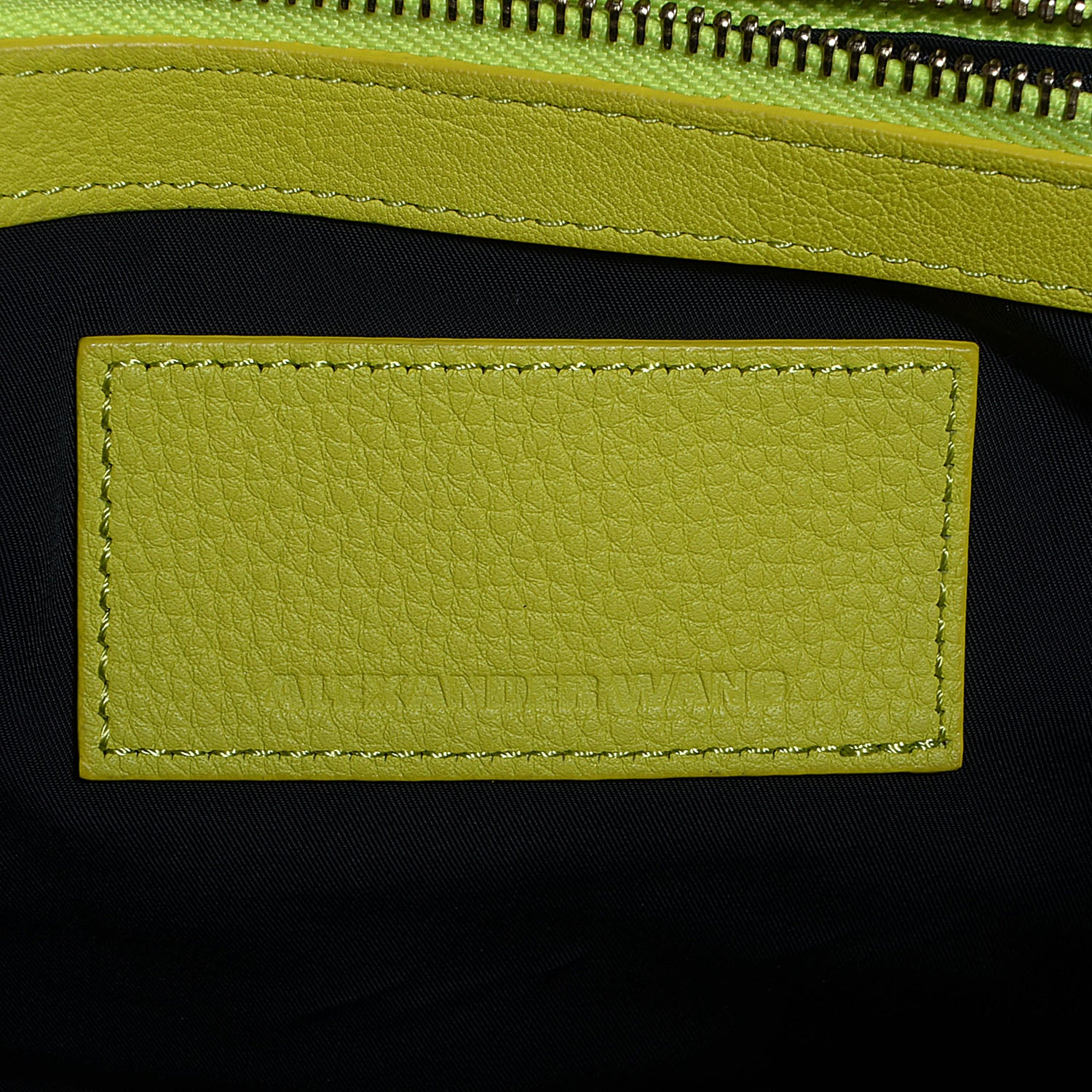 Alexander Wang Pebbled Lambskin Rockie Acid 7 of 9