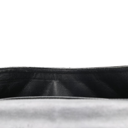 Chanel Patent Quilted Clutch with Chain Flap Black 9 of 11