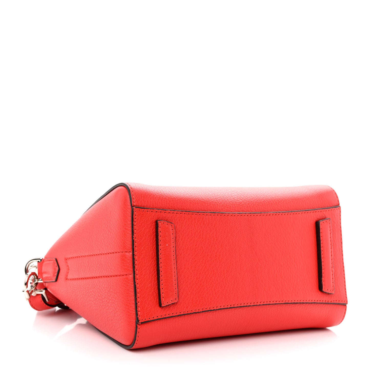 Sugar Goatskin Mini Antigona Pop Red