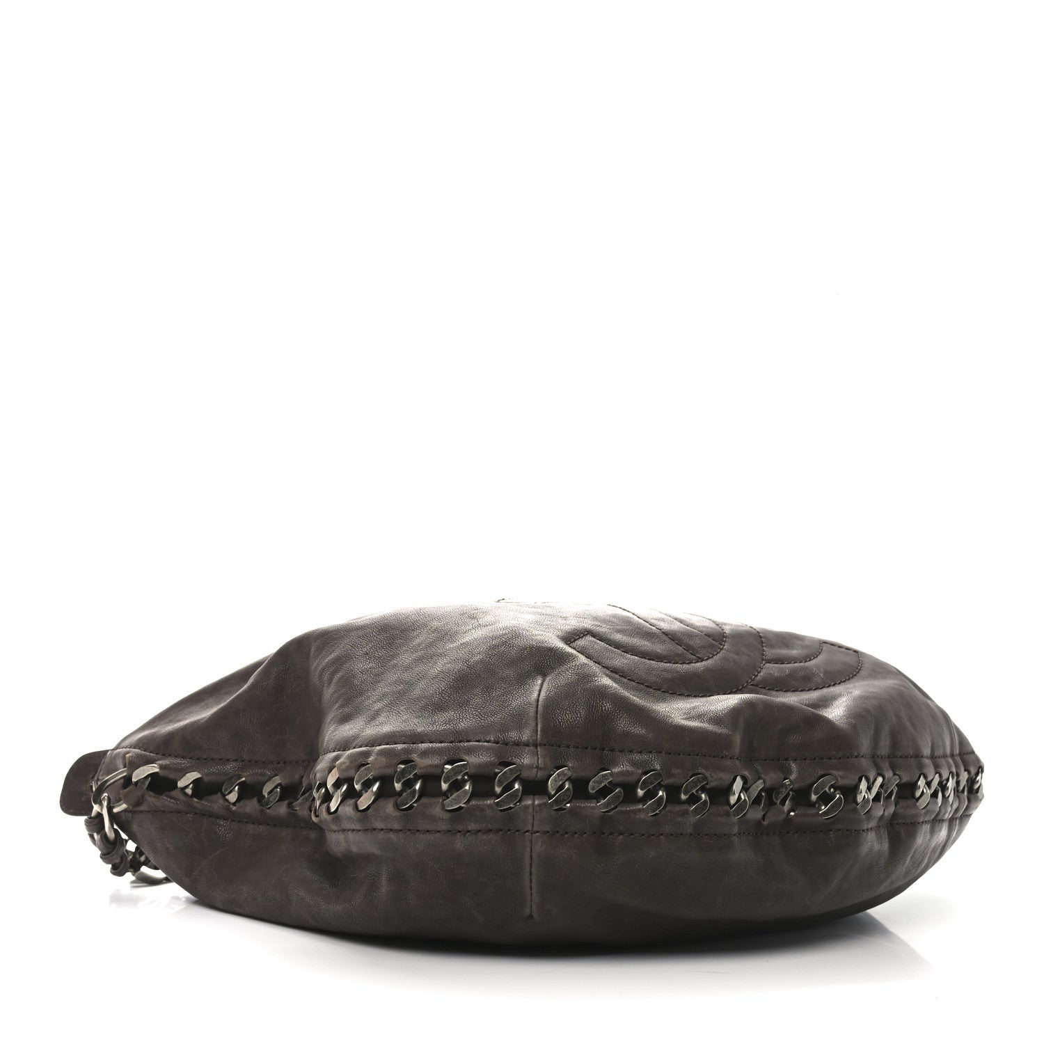 Chanel Calfskin Modern Chain Hobo Brown 4 of 11