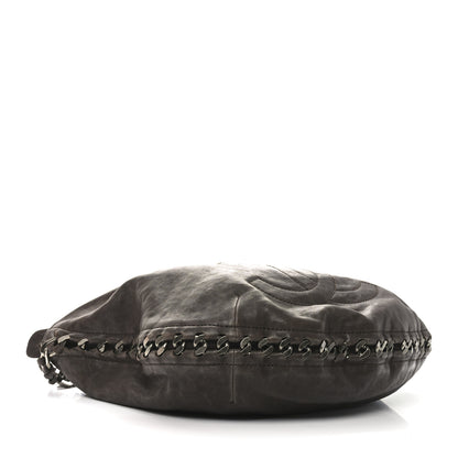 Chanel Calfskin Modern Chain Hobo Brown 4 of 11