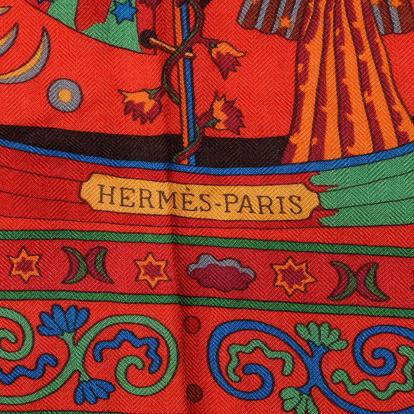 Cashmere Silk Peuple Du Vent Shawl 140 Rouge Vert Bordeaux