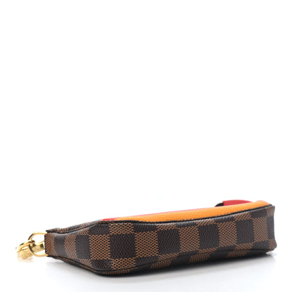 Louis Vuitton Damier Ebene 2015 Christmas Animation Mini Pochette Accessories 5 of 12