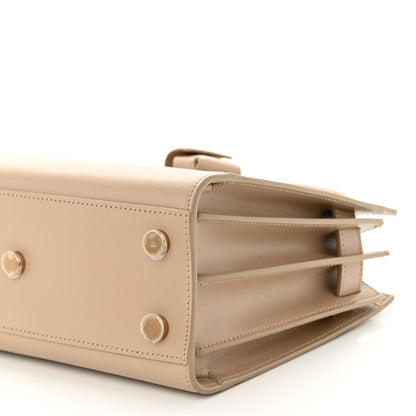Saint Laurent Smooth Calfskin Nano Sac de Jour Dark Beige 10 of 10