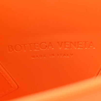 Bottega Veneta Rubber Maxi Intrecciato Mini Arco Tangerine 6 of 11