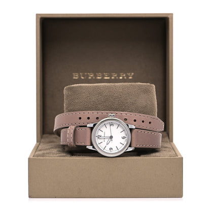 Burberry Stainless Steel Calfskin 30mm Double Wrap Quartz Watch BU7847 5 of 5