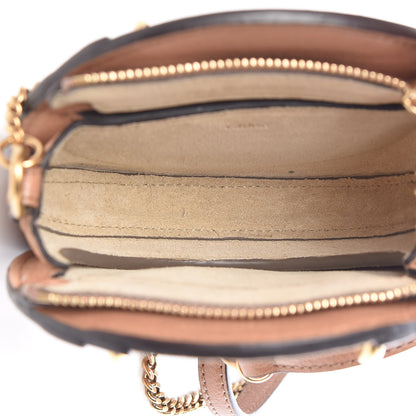 Chloe Goatskin Suede Mini Pixie Bag Nougat 6 of 9