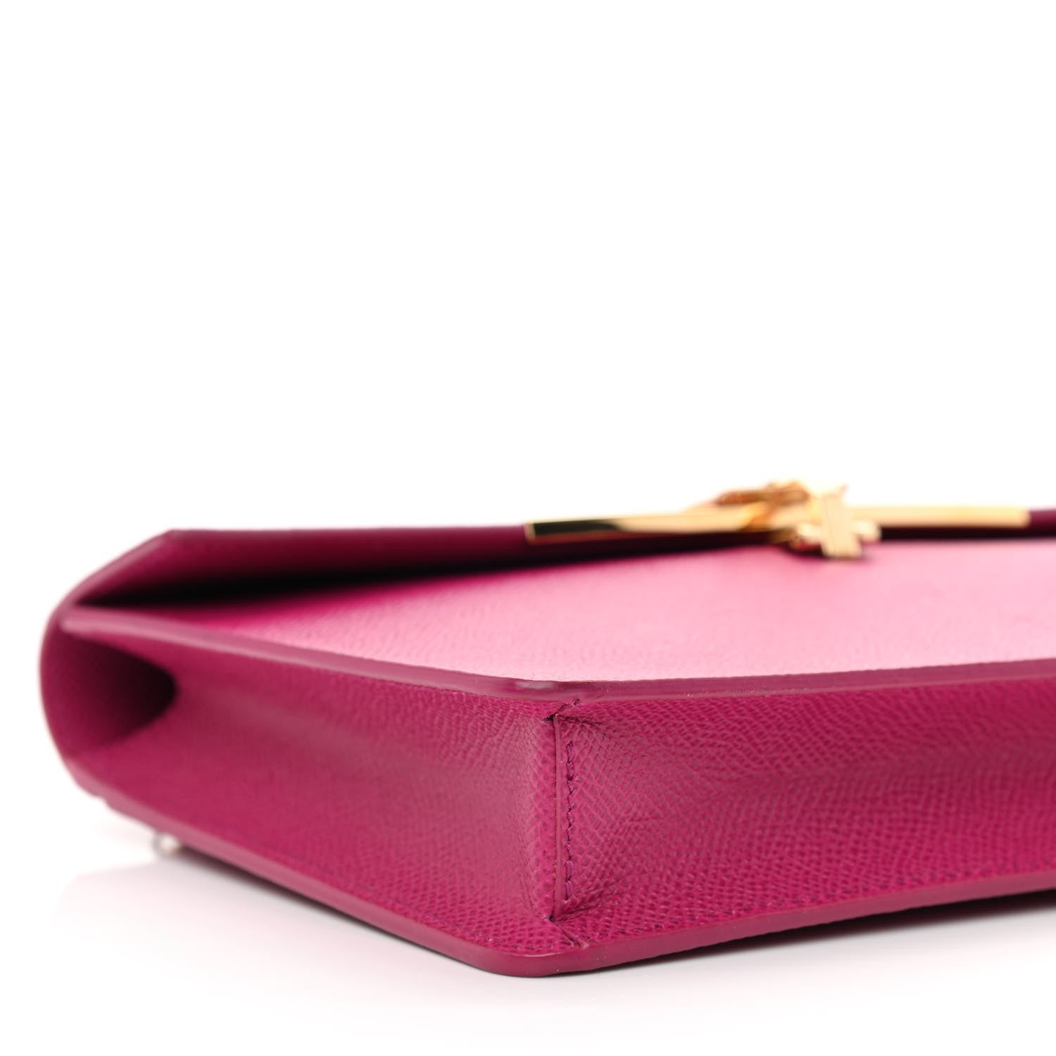 Salvatore Ferragamo Hammered Calfskin Gancini Mini Bag Pink 9 of 11