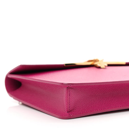 Salvatore Ferragamo Hammered Calfskin Gancini Mini Bag Pink 9 of 11