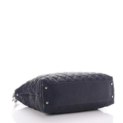 Chanel Caviar Quilted French Riviera Hobo Blue 5 of 8