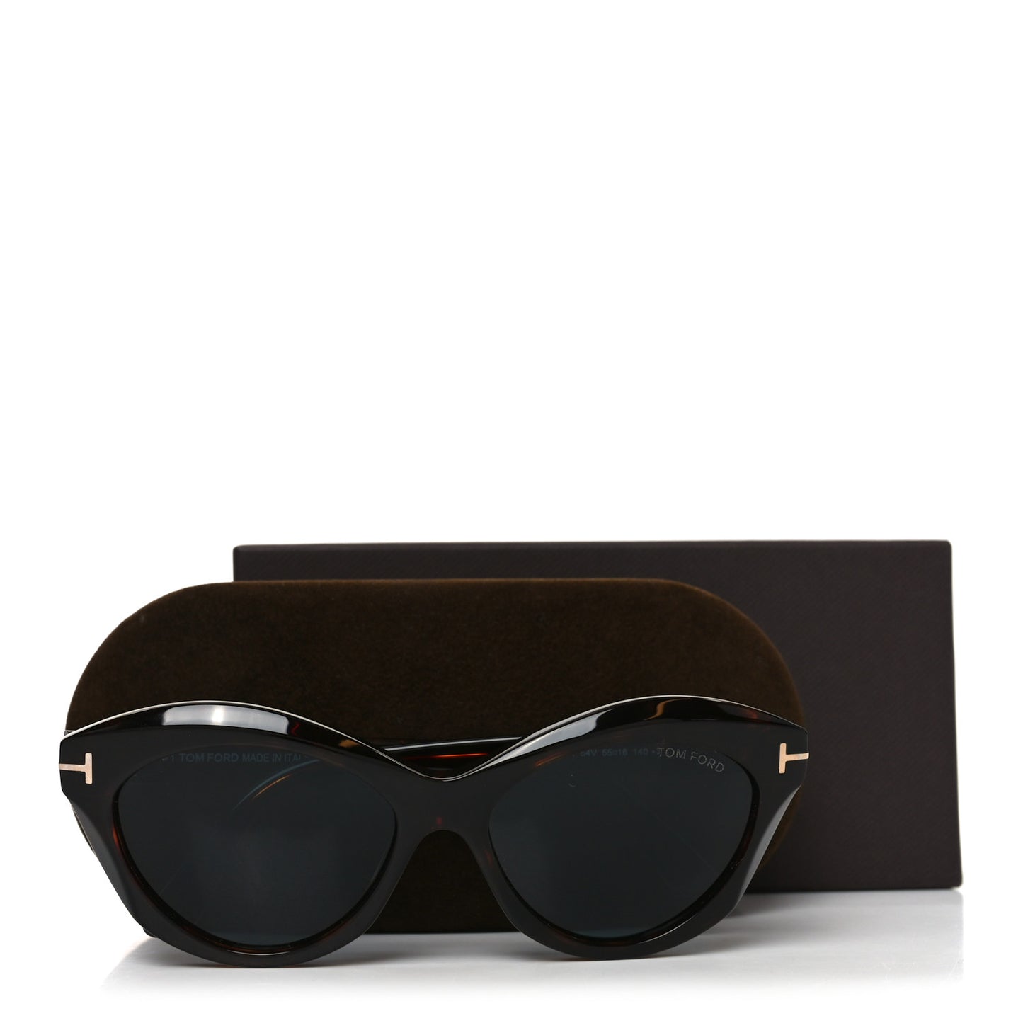 Acetate Toni Sunglasses TF1111 Red Havana