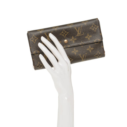 Louis Vuitton Monogram Porte Tresor International Wallet 2 of 8