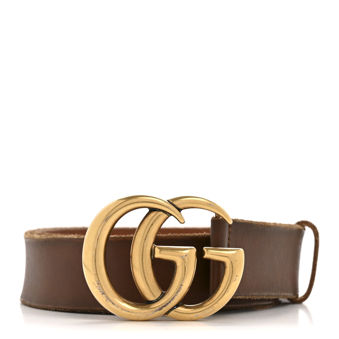 Faded Calfskin Double G 40mm Belt 85 34 Cuir