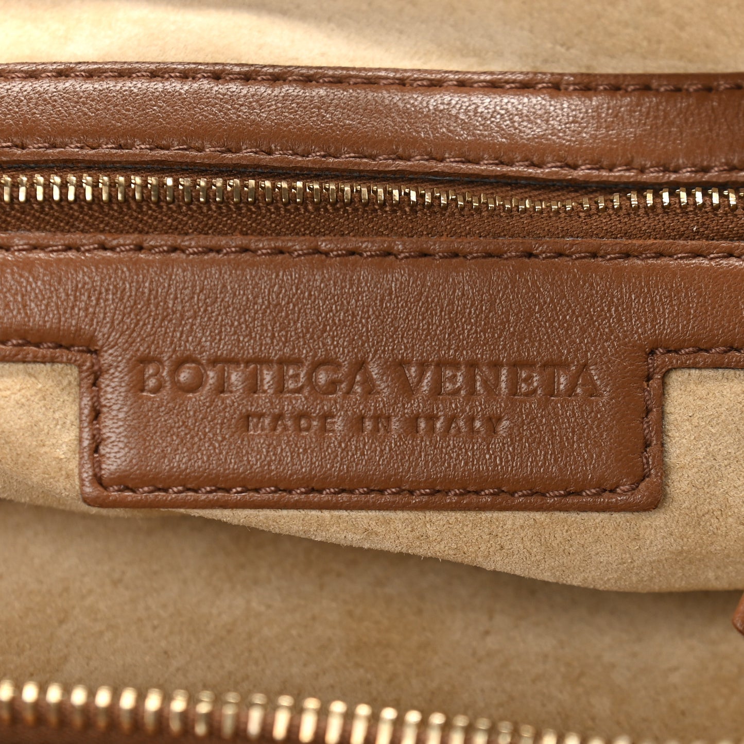 Nappa Intrecciato Large Veneta Hobo Noce