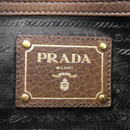 Prada Vitello Daino Tote Brown 7 of 9