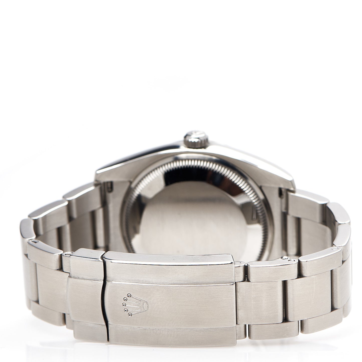 Stainless Steel 34mm Oyster Perpetual Air-King Watch Pink Index 114200