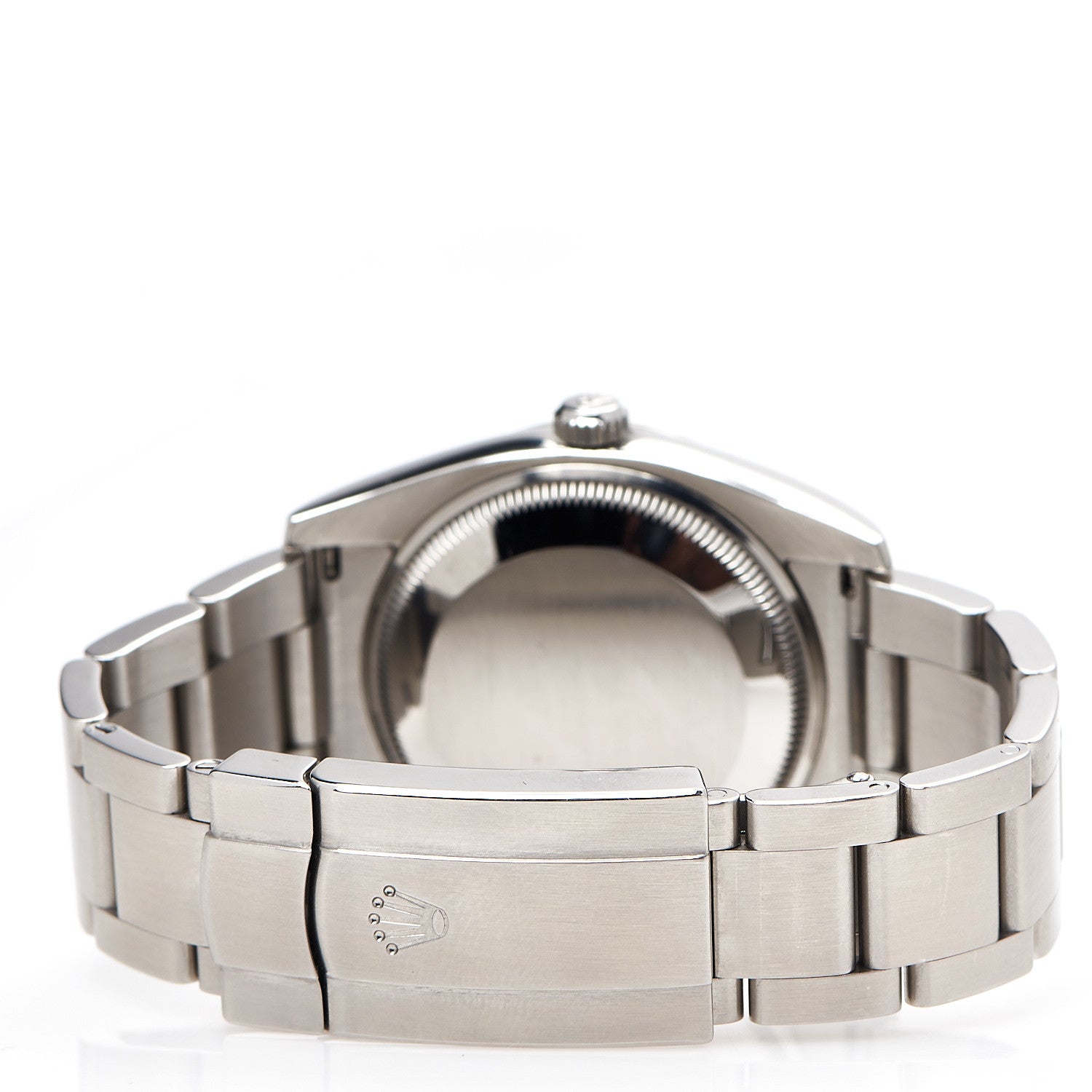 Rolex Stainless Steel 34mm Oyster Perpetual Air-King Watch Pink Index 114200 3 of 4