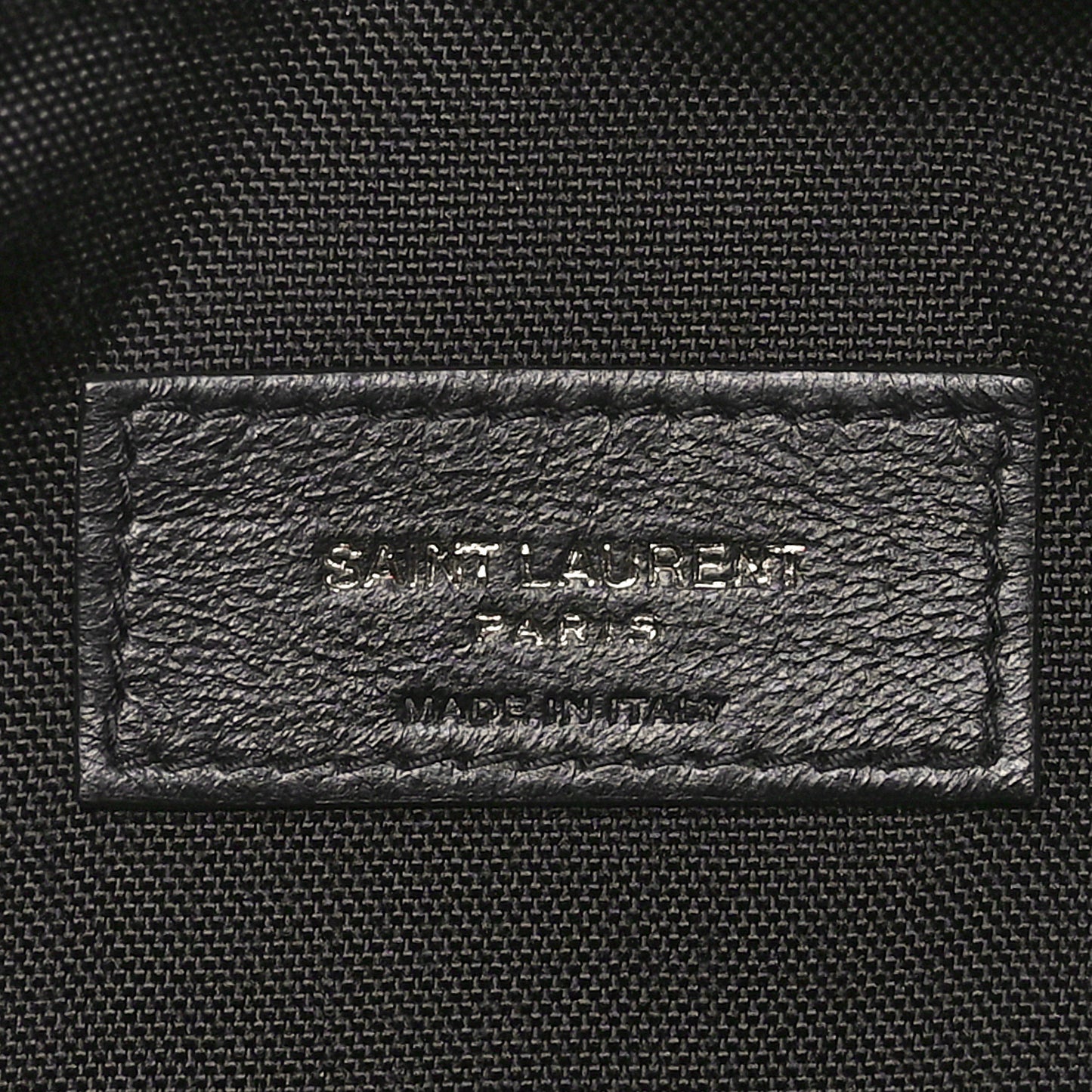 Nylon Logo Nuxx Body Belt Bag Black