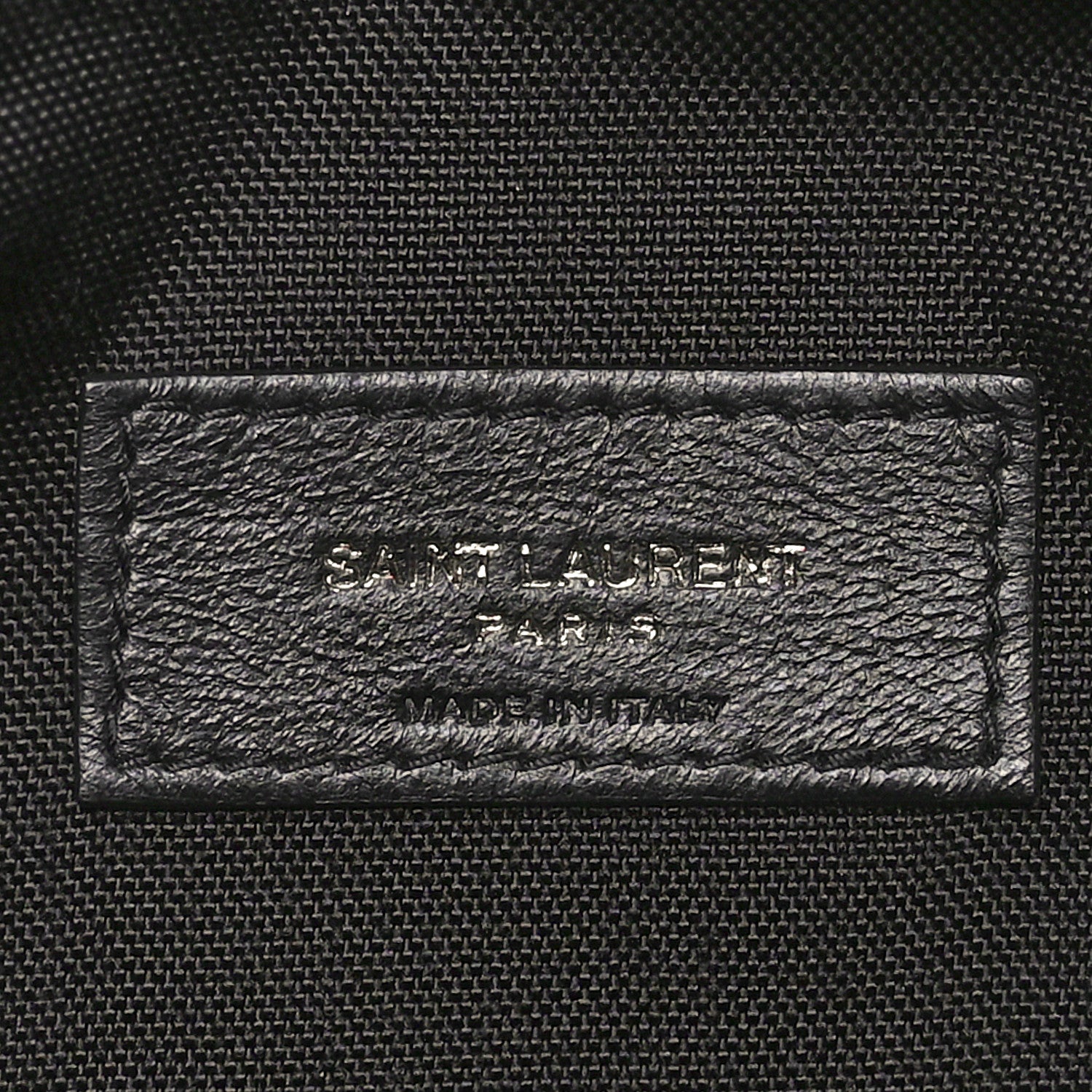 Saint Laurent Nylon Logo Nuxx Body Belt Bag Black 6 of 9