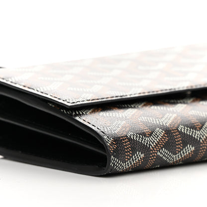 Goyard Goyardine Varenne Continental Wallet Black 8 of 13