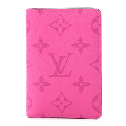 Louis Vuitton Taigarama Pocket Organizer NM Fuchsia 1 of 6