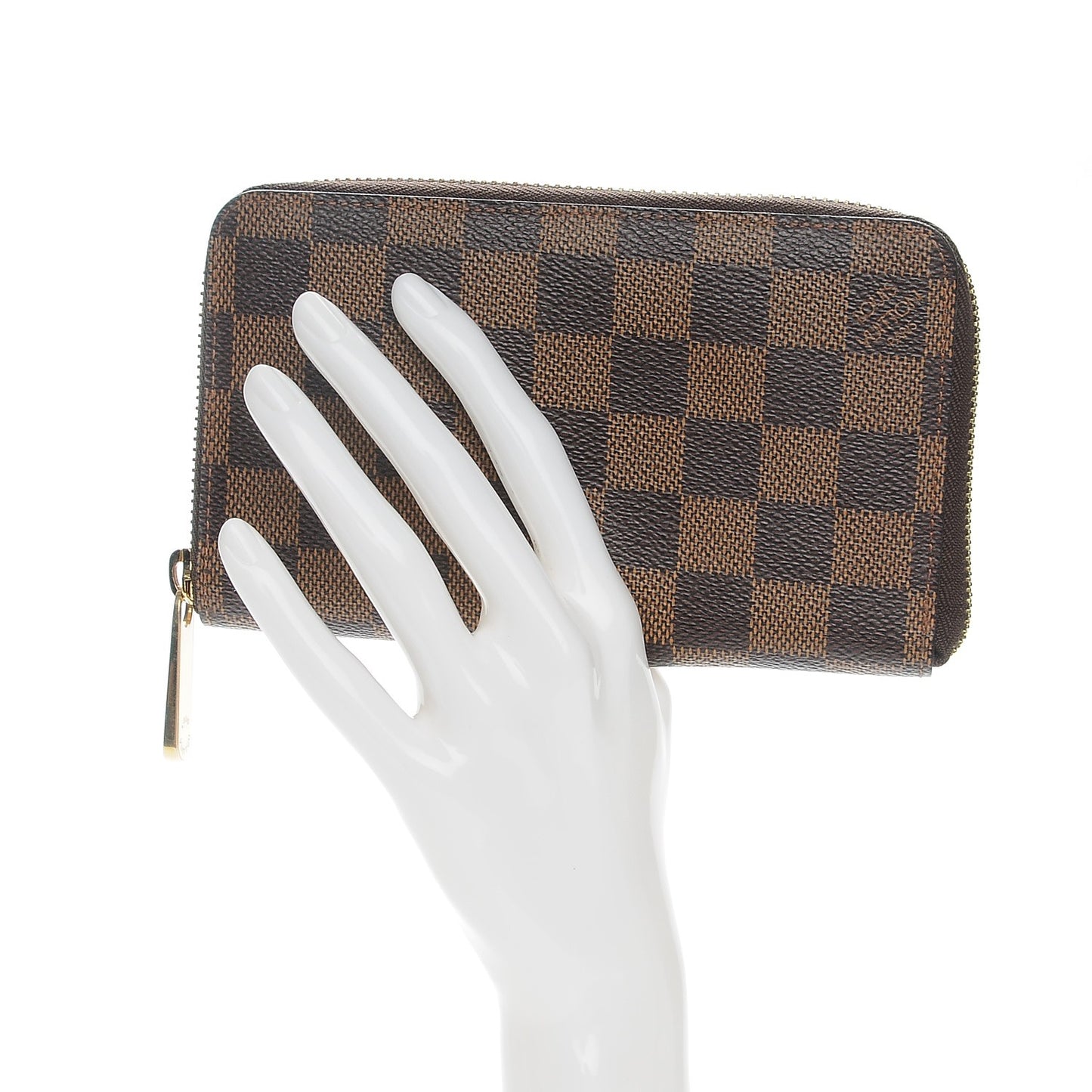Damier Ebene Zippy Compact Wallet