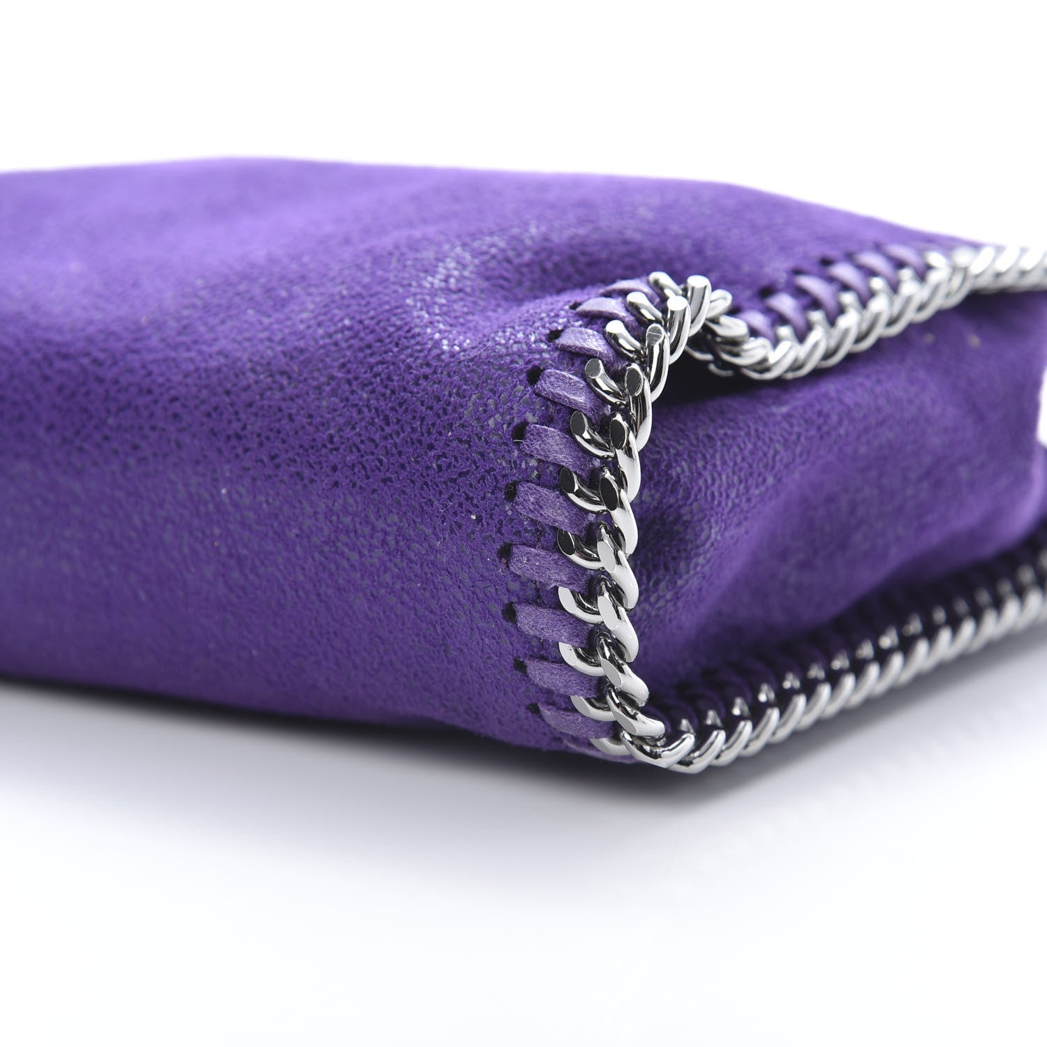 Stella McCartney Shaggy Deer Tiny Falabella Tote Bright Purple 10 of 10