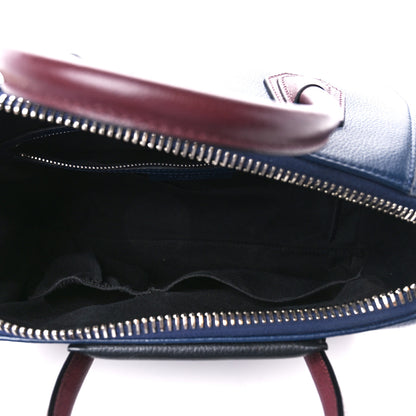 Givenchy Sugar Goatskin Mini Tri-Color Antigona Navy Burgundy Black 4 of 10