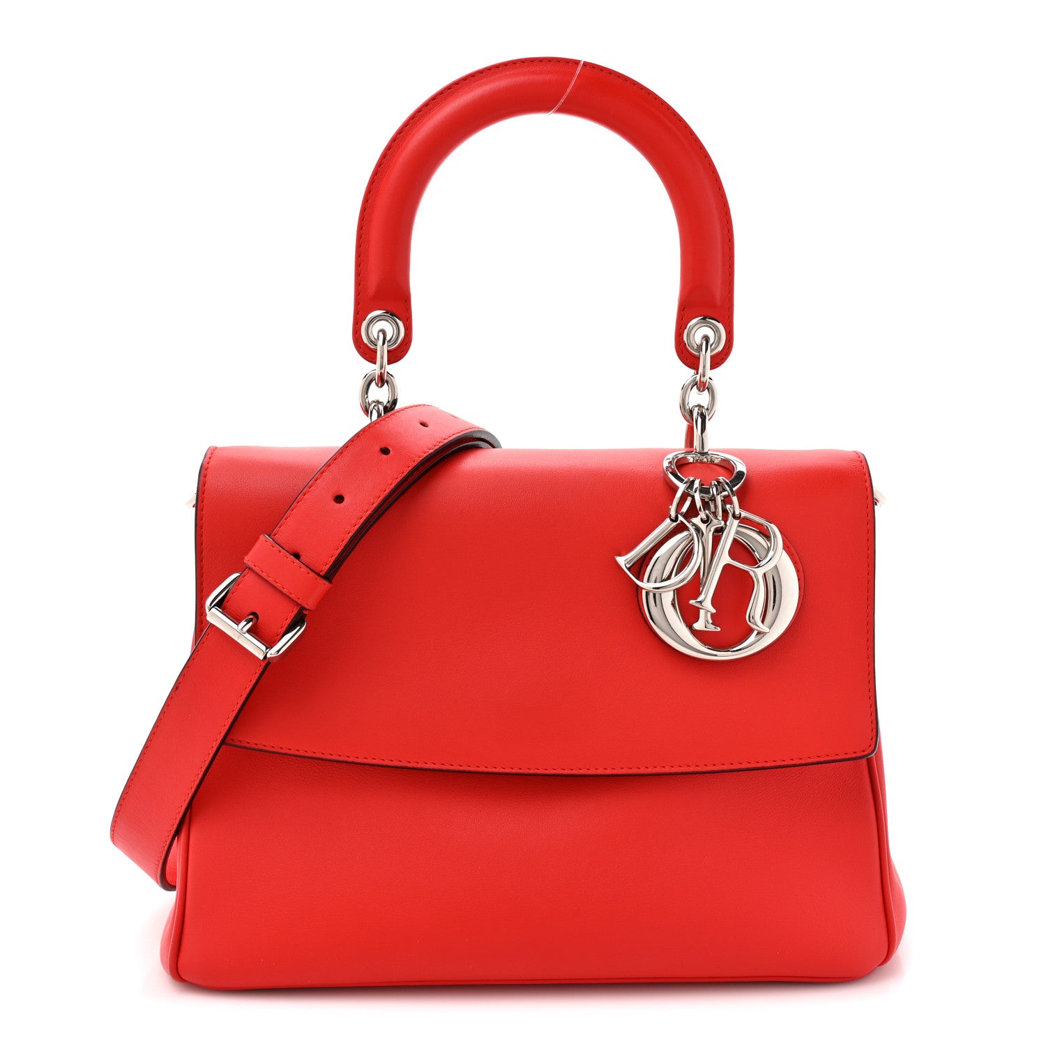 Christian Dior Calfskin Small Be Dior Flap Red 1 of 13