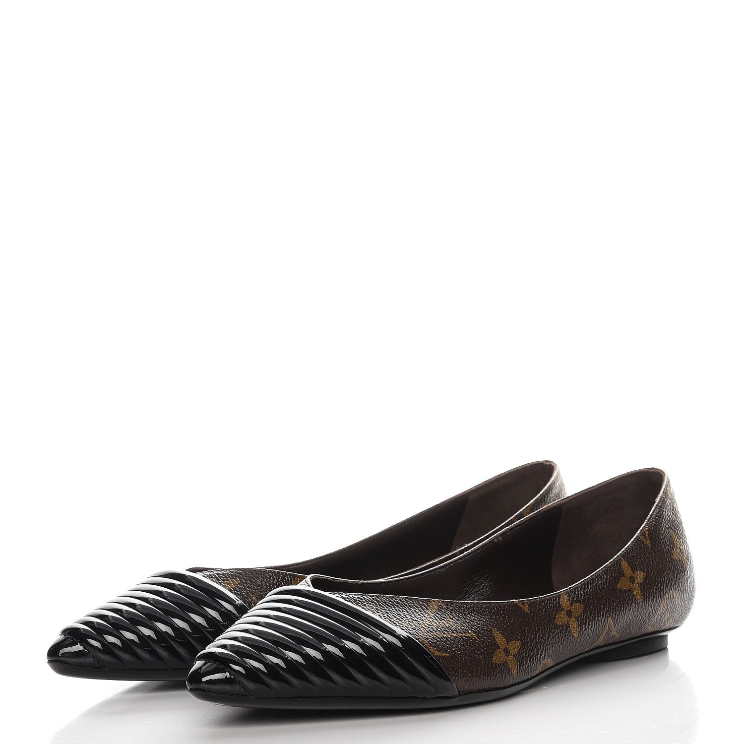 Louis Vuitton Monogram Inspired Ballerina Flats 36 3 of 7