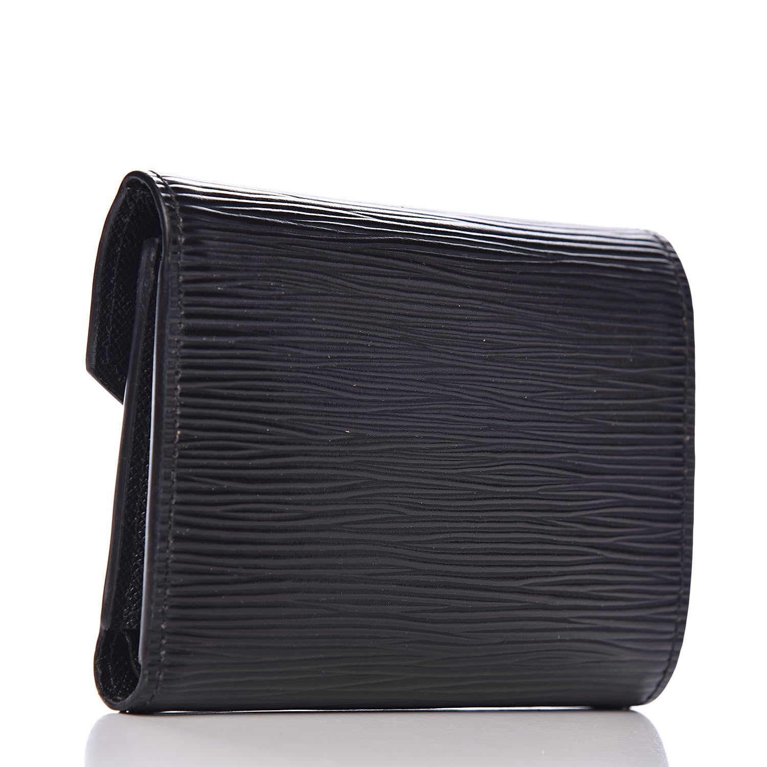Louis Vuitton Epi Victorine Wallet Black 3 of 11