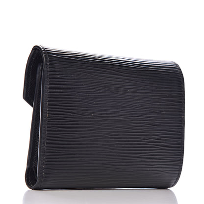 Louis Vuitton Epi Victorine Wallet Black 3 of 11