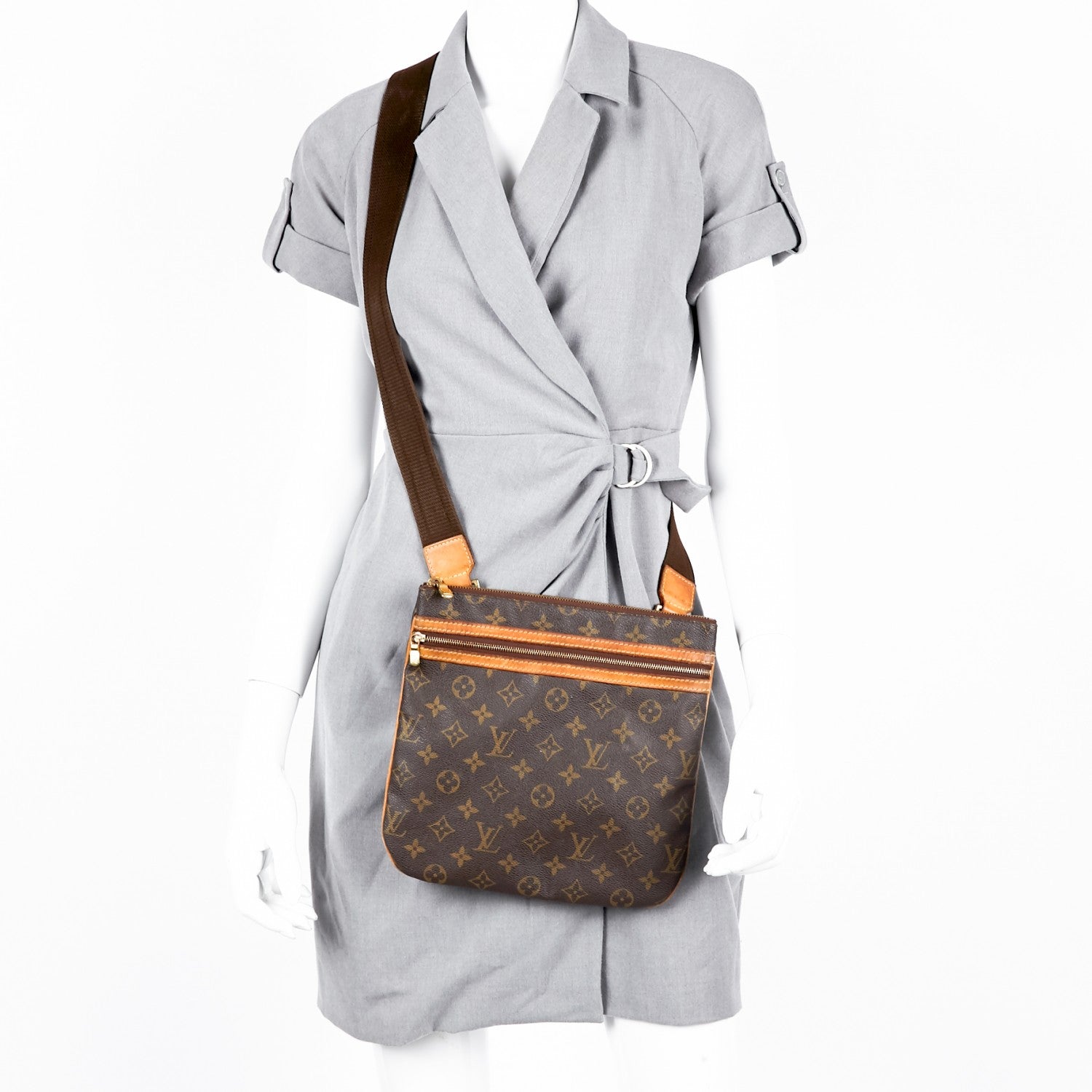 Louis Vuitton Monogram Bosphore Pochette 3 of 8