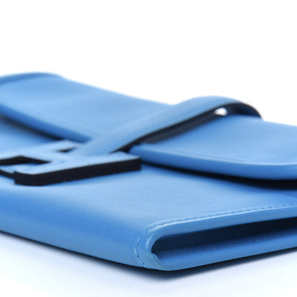 Hermes Swift Jige Duo Clutch Bleu Zanzibar 11 of 14