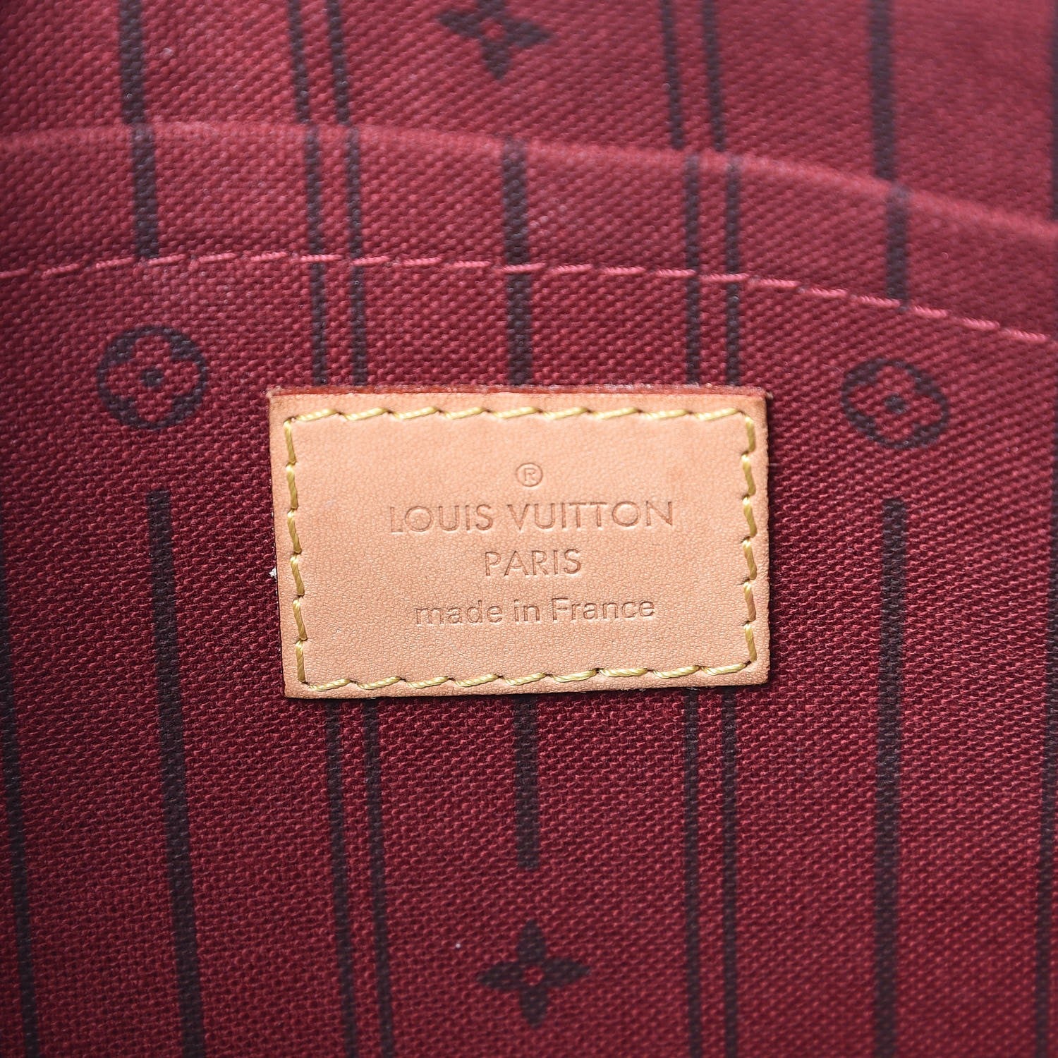 Louis Vuitton Monogram My LV Heritage Neverfull MM GM Pochette Bordeaux Ivory 6 of 9