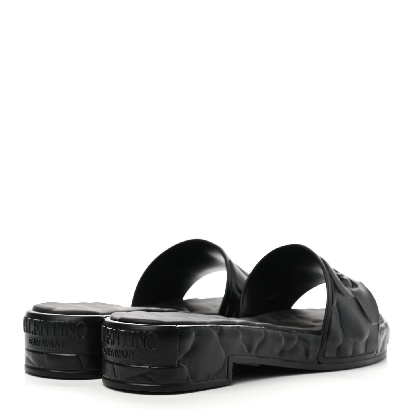 Rubber Atelier 03 Rose Edition 25/40mm Platform Slide Sandals 39 Black