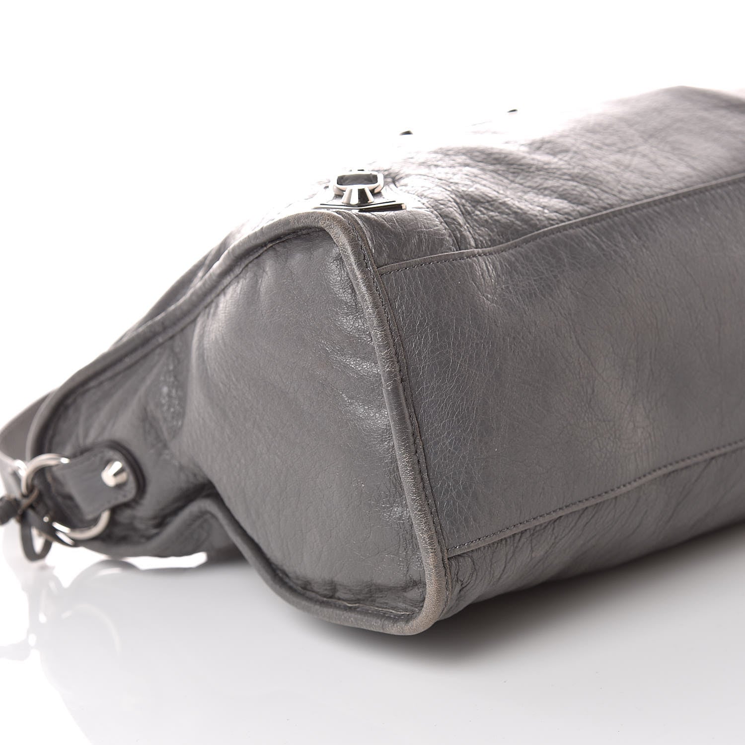 Balenciaga Agneau Silver Metallic Edge Hardware City Gris Cendre 5 of 14