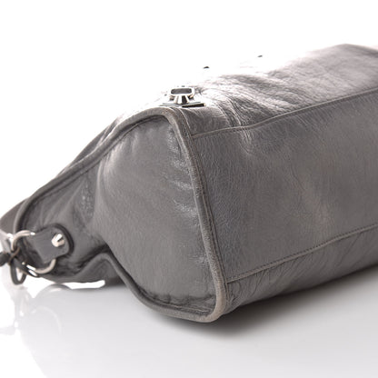 Balenciaga Agneau Silver Metallic Edge Hardware City Gris Cendre 5 of 14